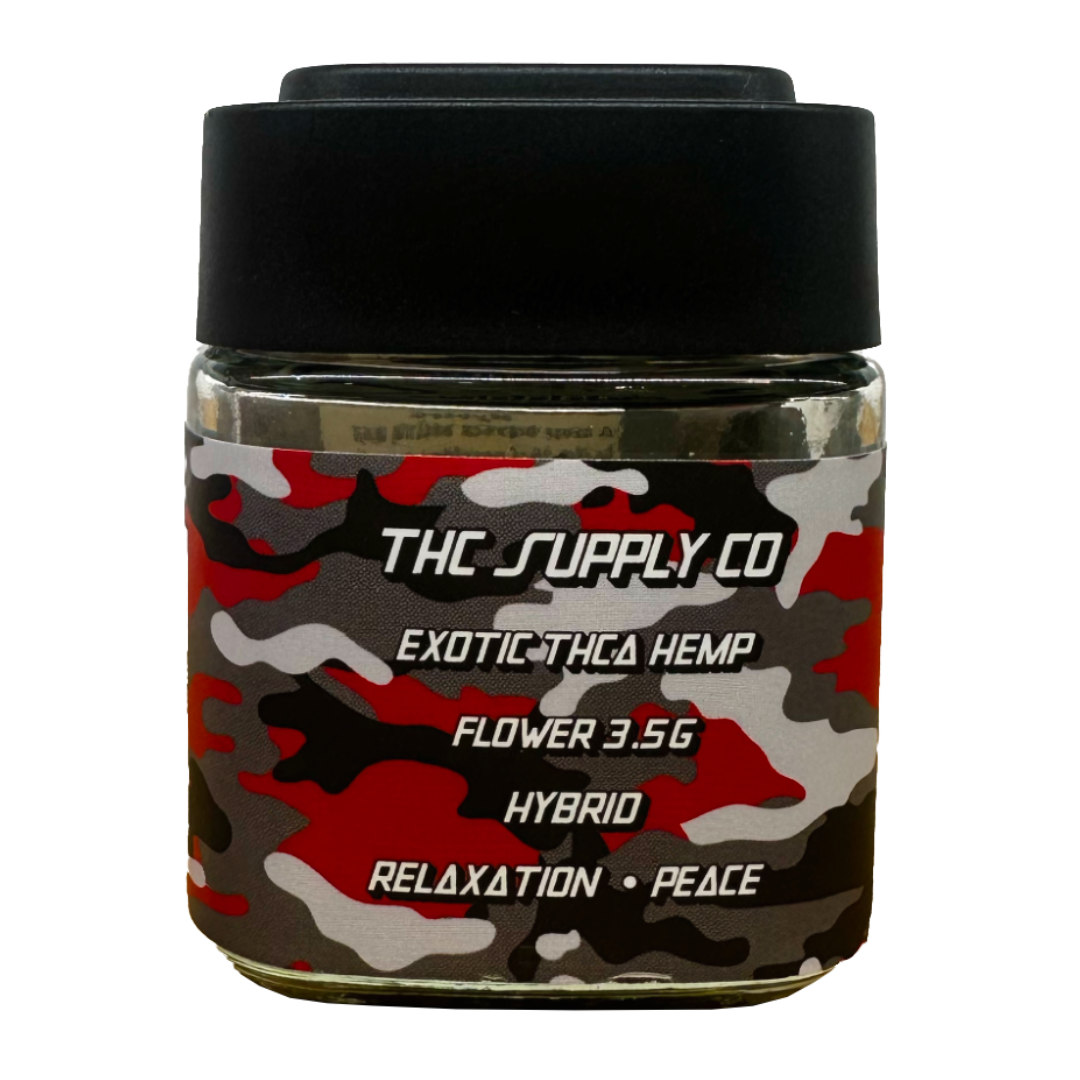 THCSC Exotic THCA Hemp Flower 8th / Hybrid / Royal Kush